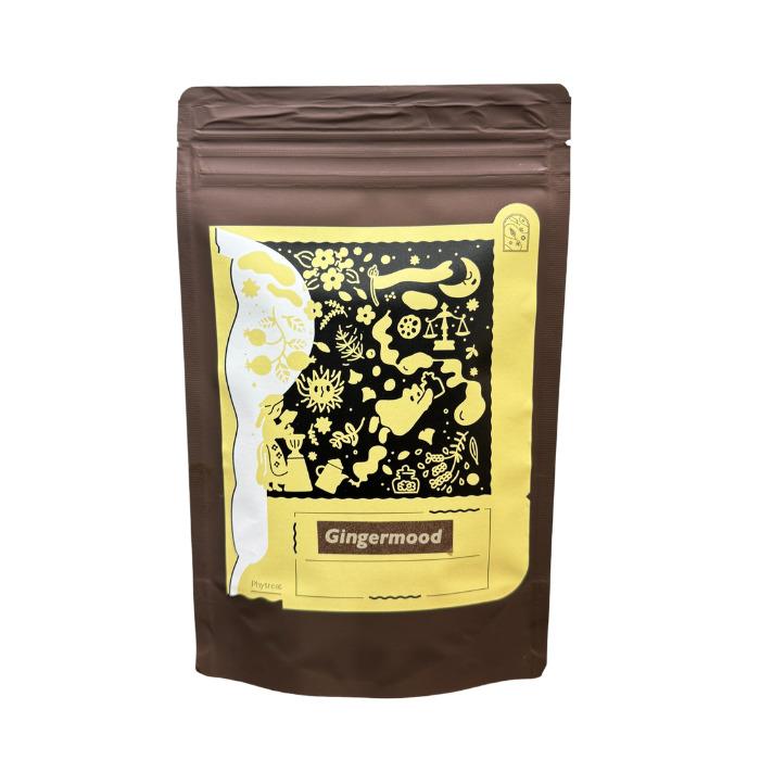 Gingermood ジンジャームード(ハーブティー リーフ60g、ティーバッグ3g×10包)の商品画像f7729c31-eedf-46cc-8405-b1eac13ed77b