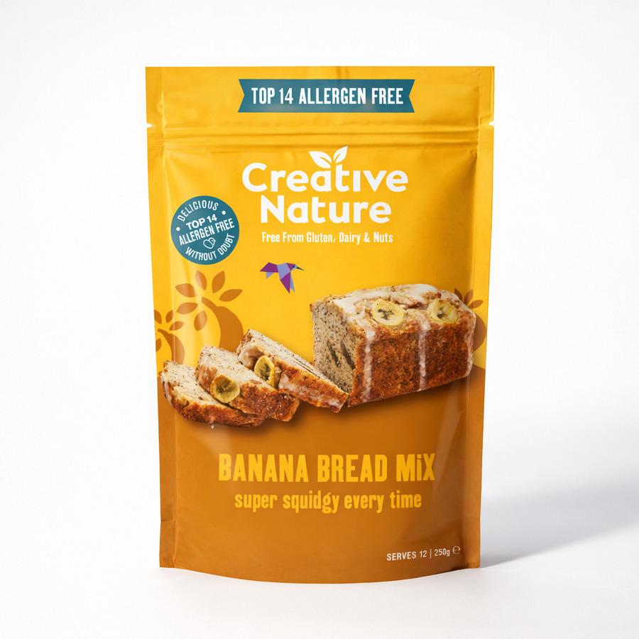 【サンプル】Banana Bread Mix 14アレルゲンフリー バナナケーキミックス 【アレルギーフリー】の商品画像f88d1565-41ea-47ec-a12f-508ab82f8632