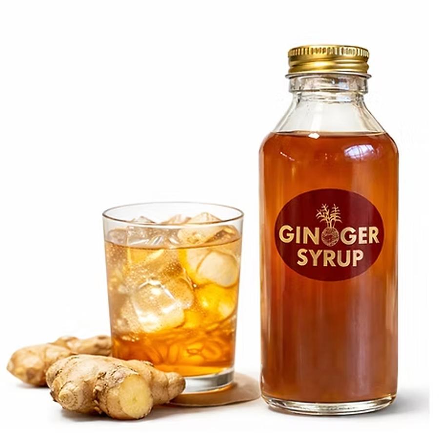 発酵生姜シロップ(木桶仕込み) 180ml/生姜エキス100% /1本に生姜300g使用の商品画像fbebaad3-ebcd-47eb-b69a-5b9dc17ab8fe