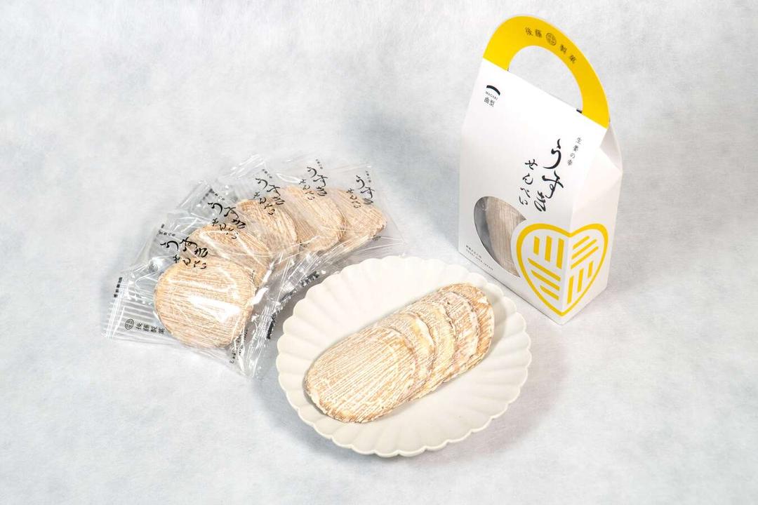 ●生姜の幸 うすきせんべい 5枚箱入【曲型(薄焼き)】 の商品画像fc002310-7355-4f4f-9443-685636d171fb