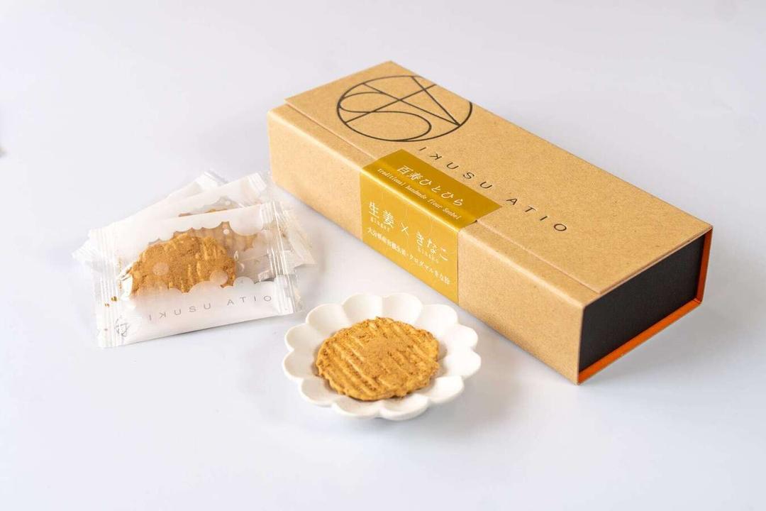 ●生姜の幸 百寿ひとひら(生姜×きなこ)10枚入の商品画像fe11572d-0be5-43e8-b538-ea399cd428da