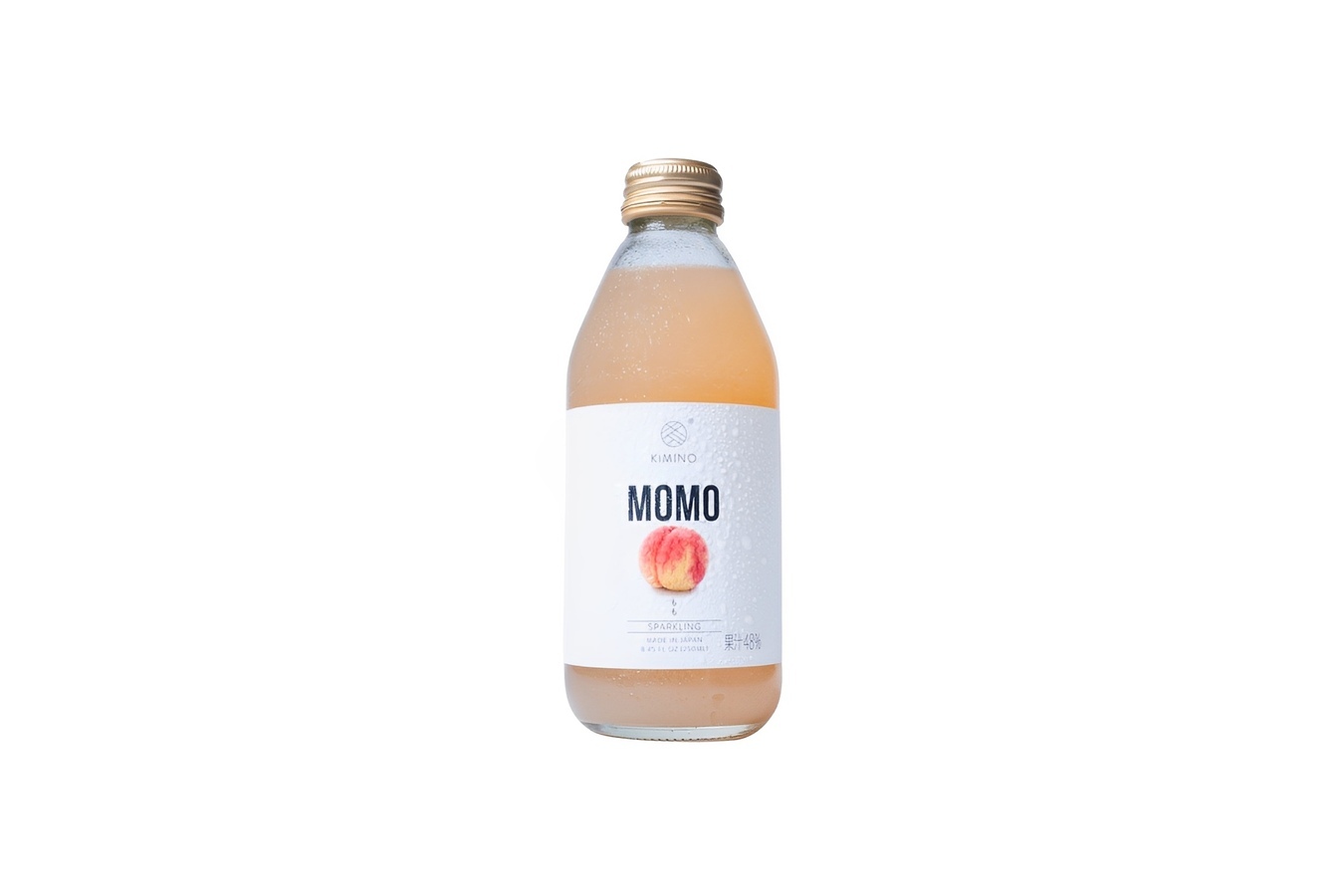 MOMO（桃） スパークリングジュース 250ml | Neighbors Food Market