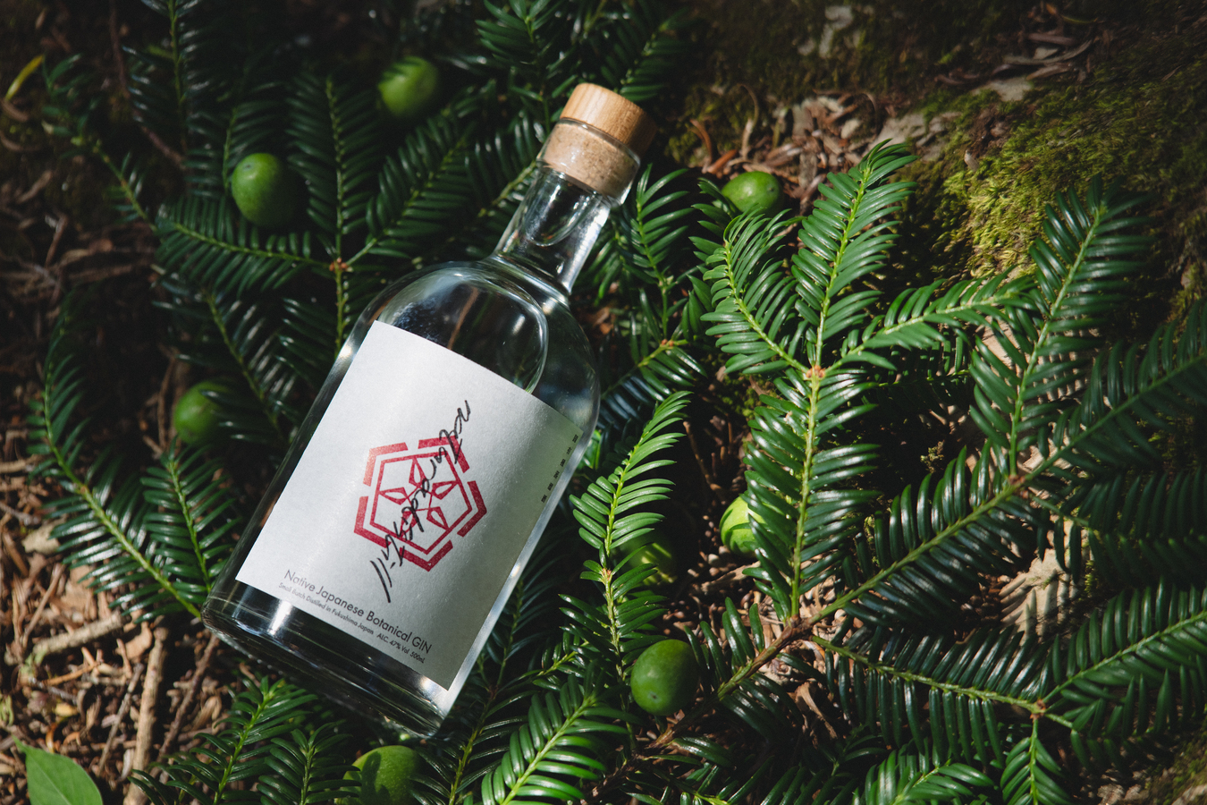 naturadistill固有種蒸溜酒 Native Japanese Botanical GIN